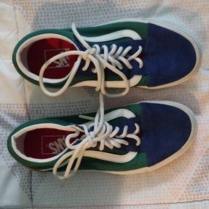 Vans multicolor shoes 4.5 mens / 6.0 women's